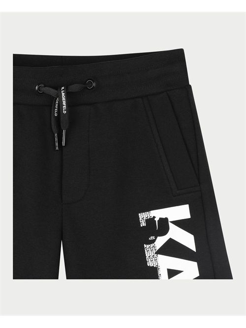 Karl Lagerfeld Kids' Fleece Bermuda Shorts KARL LAGERFELD | Z3041309B